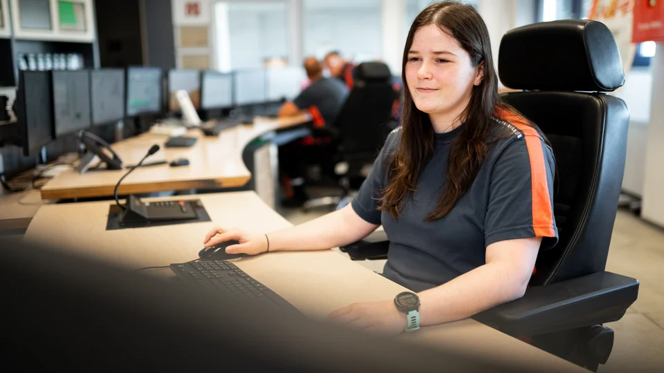 EEW Mitarbeiterin am Standort Knapsack