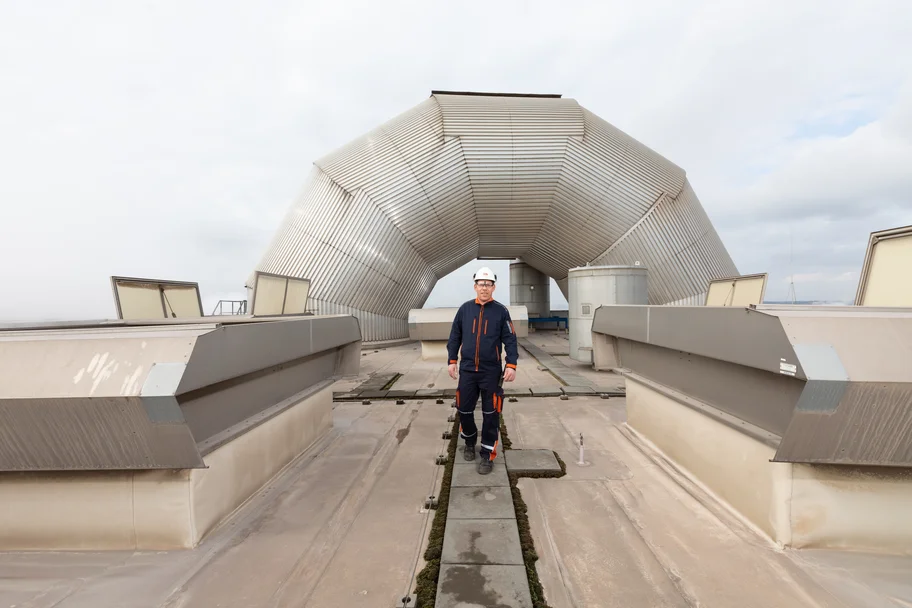 EEW Mitarbeiter am Standort Schwedt