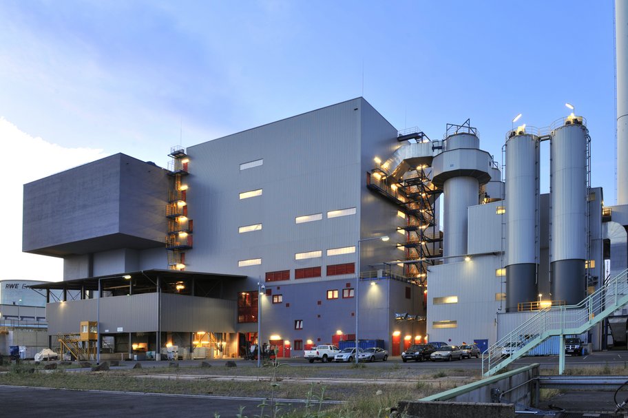 EEW location Knapsack energy from waste plant (EBKW)/waste incineration