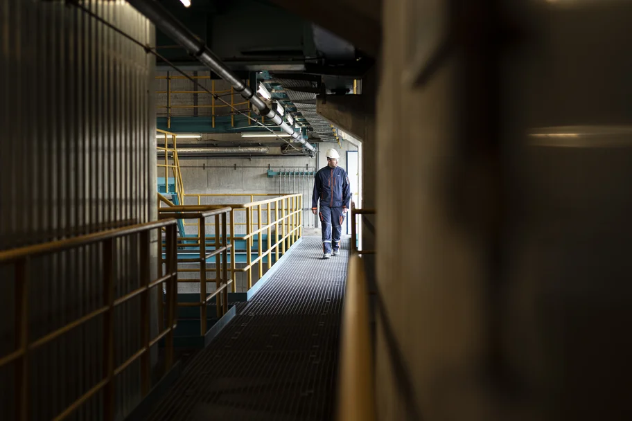 EEW Mitarbeiter am Standort Neunkirchen