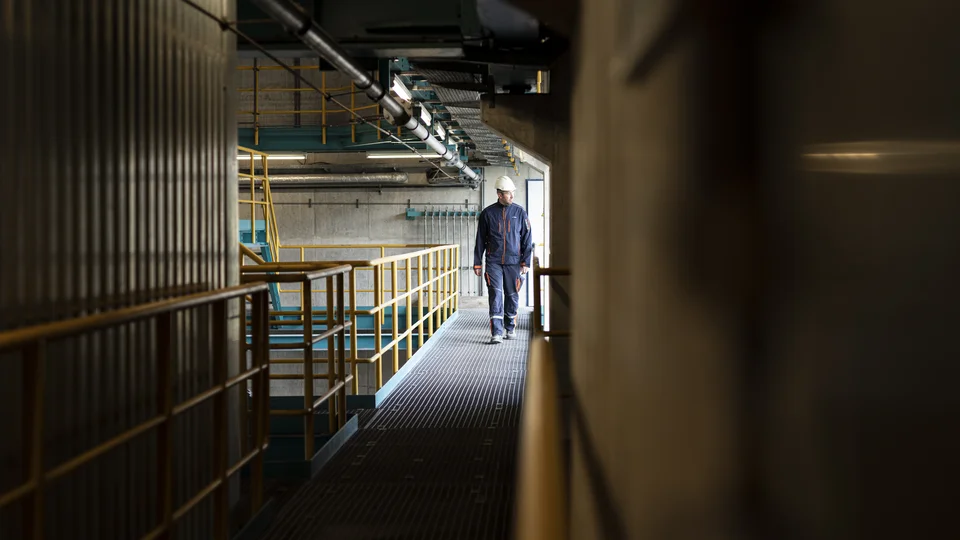 EEW Mitarbeiter am Standort Neunkirchen