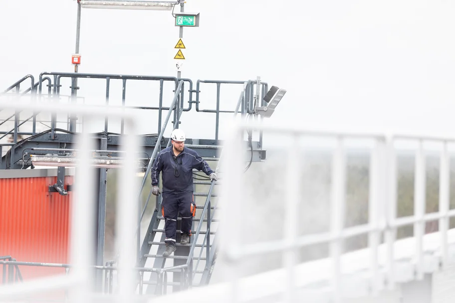 EEW Mitarbeiter am Standort Premnitz