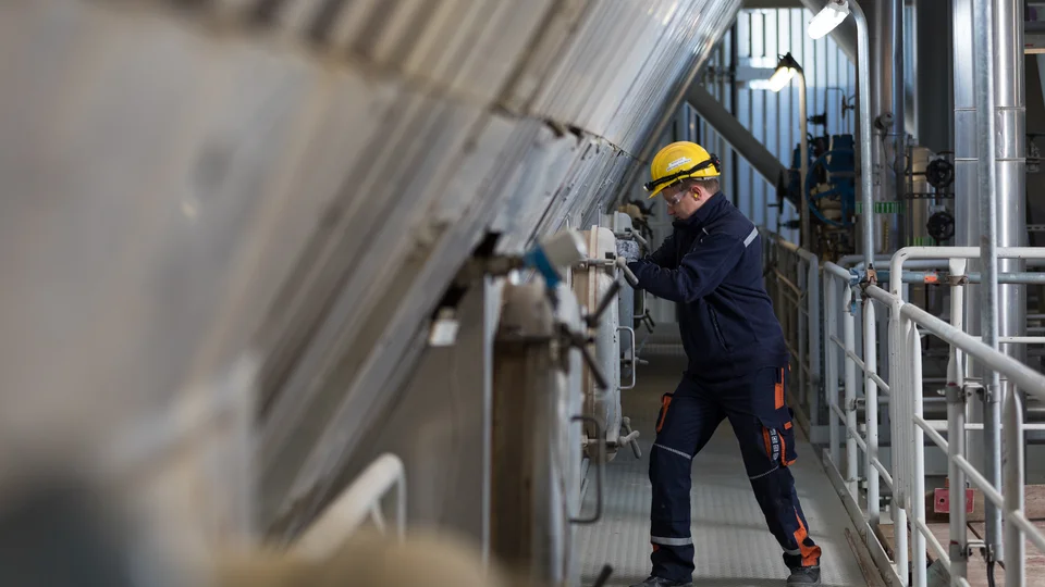 EEW Mitarbeiter am Standort Großräschen