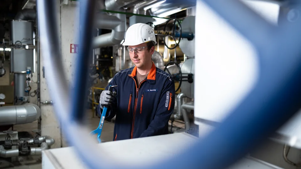 EEW Mitarbeiter am Standort Göppingen