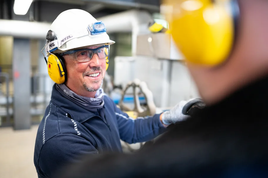 EEW employees at the location Stavenhagen