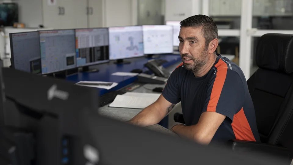 EEW Mitarbeiter am Standort Neunkirchen