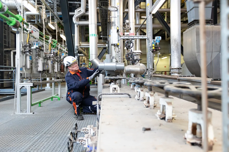 EEW Mitarbeiter am Standort Premnitz