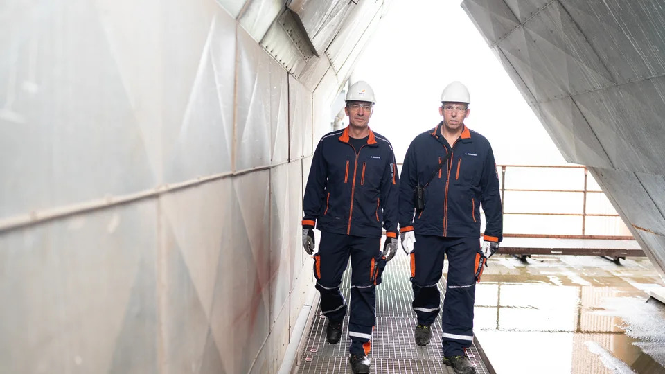 EEW employees at the location Stapelfeld