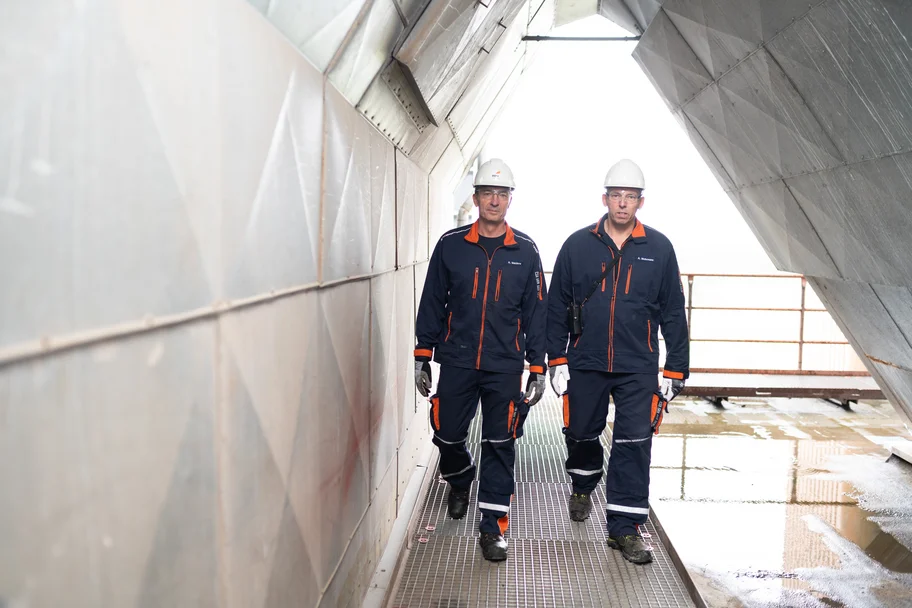 EEW employees at the location Stapelfeld