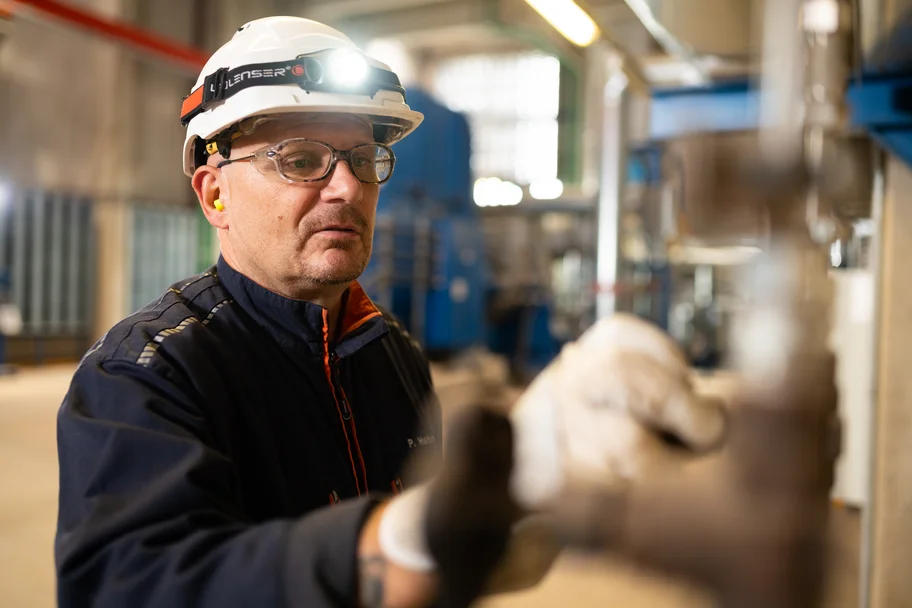 EEW employee at the location Andernach