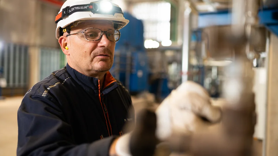 EEW employee at the location Andernach