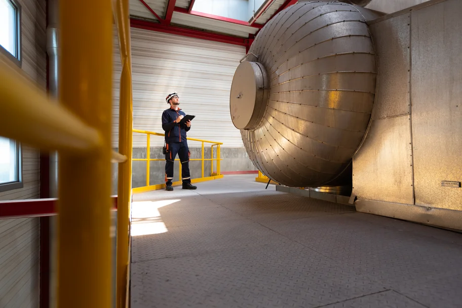 EEW Mitarbeiter am Standort Leudelange