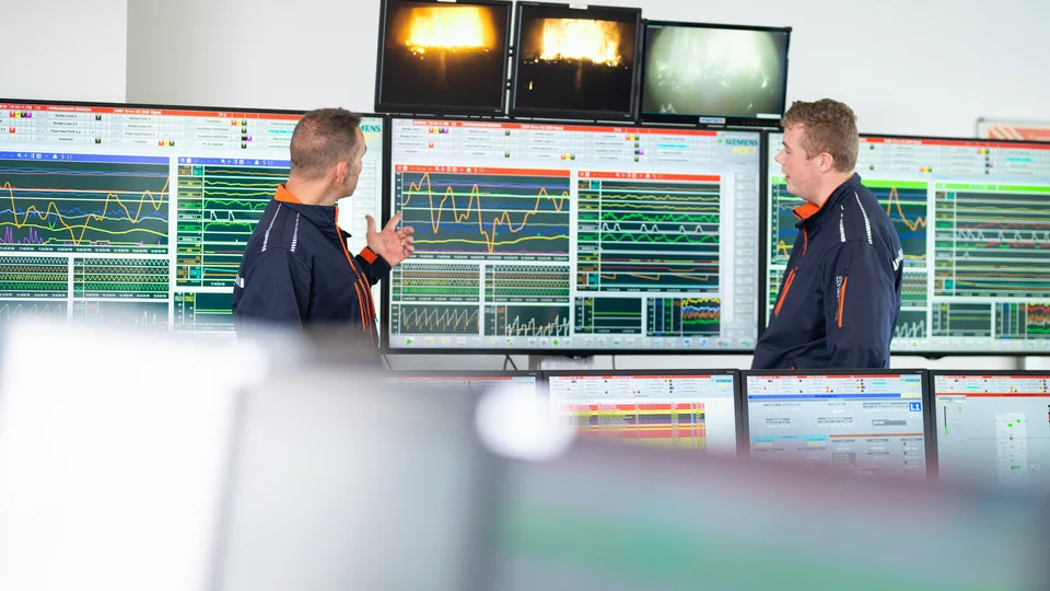 EEW Mitarbeiter am Standort Delfzijl