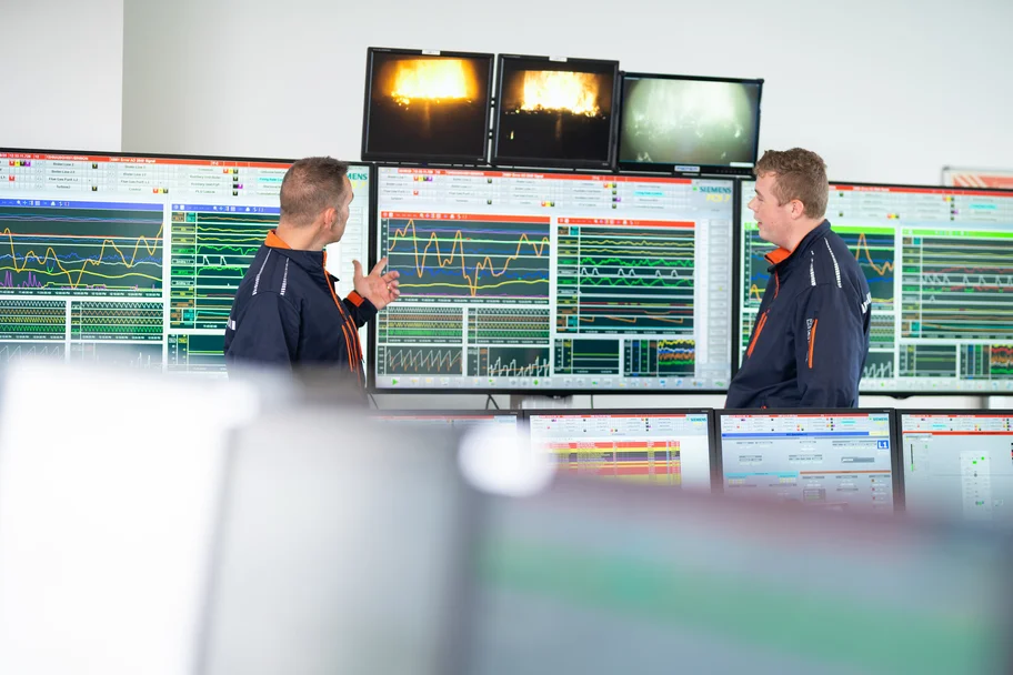 EEW Mitarbeiter am Standort Delfzijl