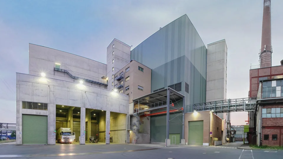 EEW location Andernach waste plant (IHKW)/waste incineration