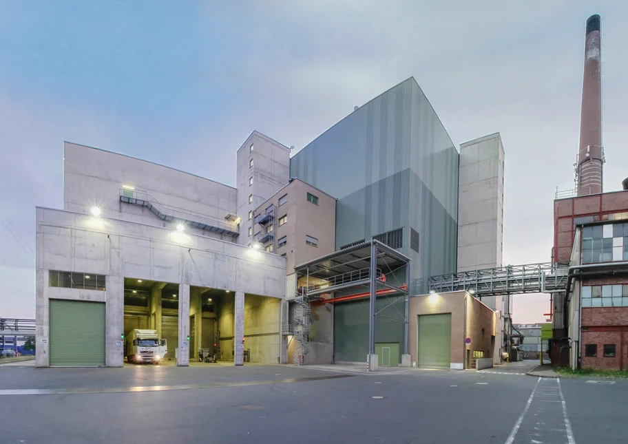 EEW location Andernach waste plant (IHKW)/waste incineration