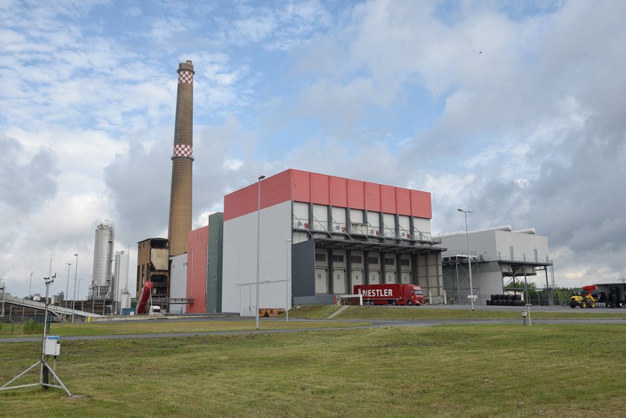 EEW location Großräschen thermal waste treatment/waste incineration