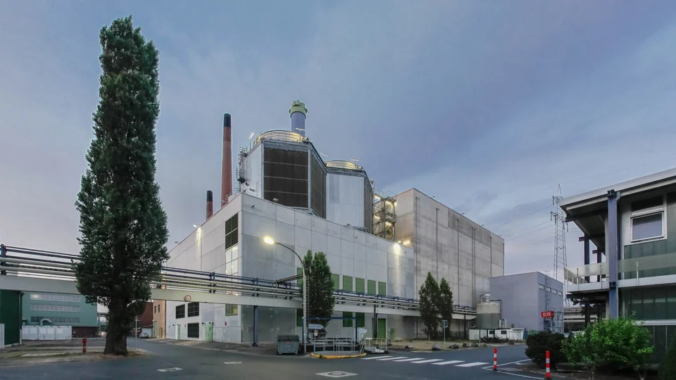 EEW location Andernach waste plant (IHKW)/waste incineration