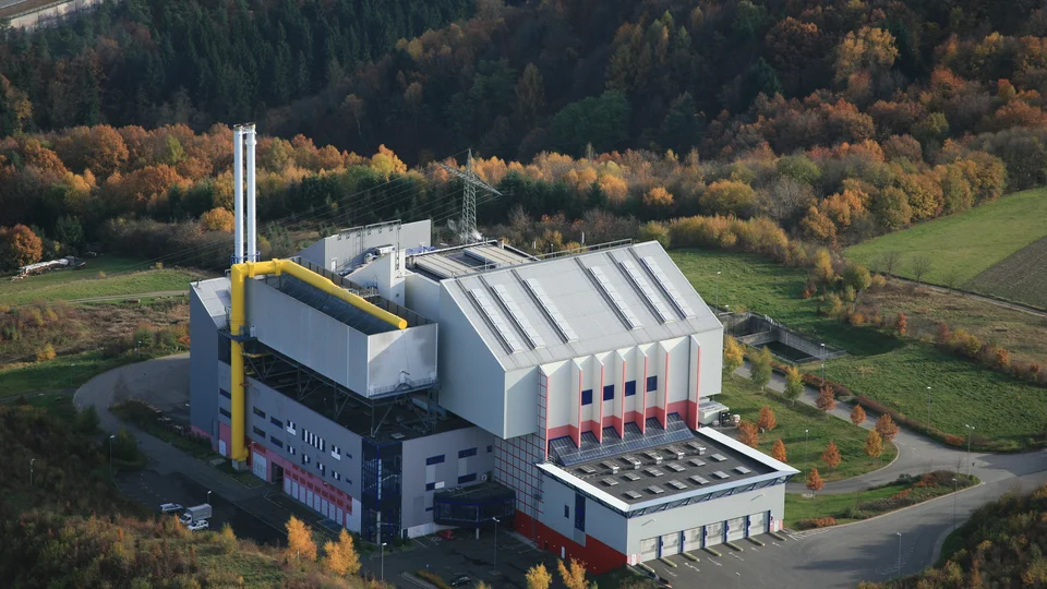 EEW location Pirmasens energy from waste plant (MHKW)/waste incineration