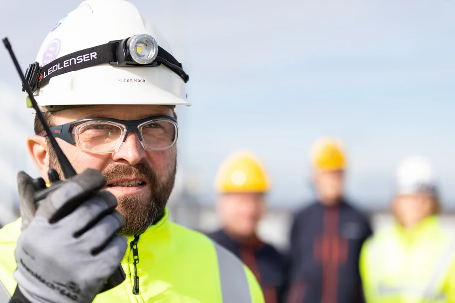 EEW Mitarbeiter am Standort Hannover