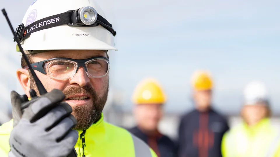 EEW Mitarbeiter am Standort Hannover