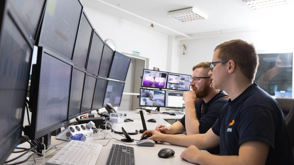 EEW Mitarbeiter am Standort Großräschen