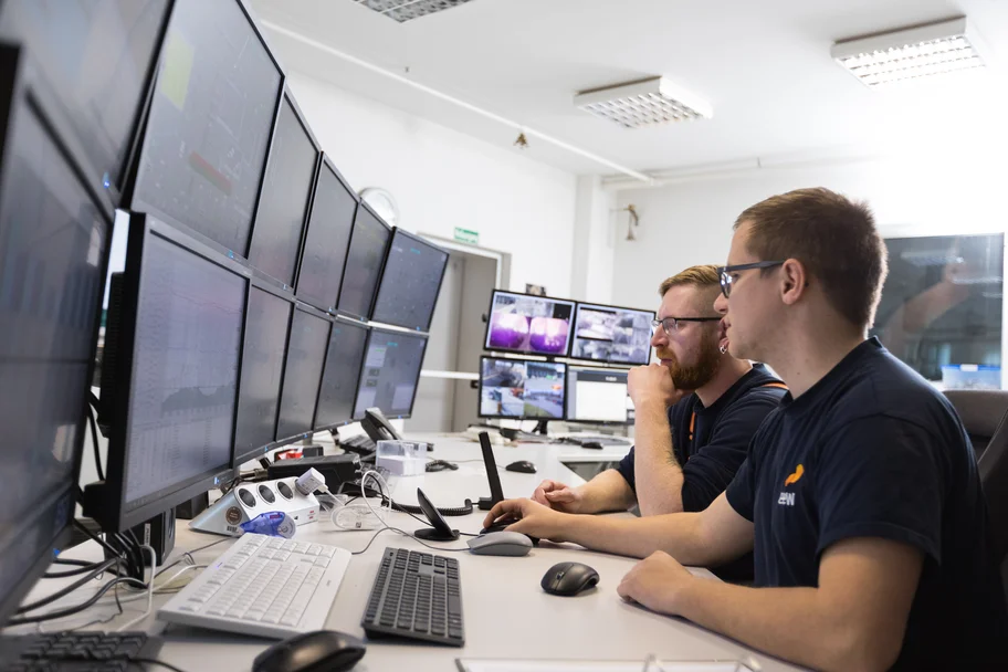 EEW Mitarbeiter am Standort Großräschen