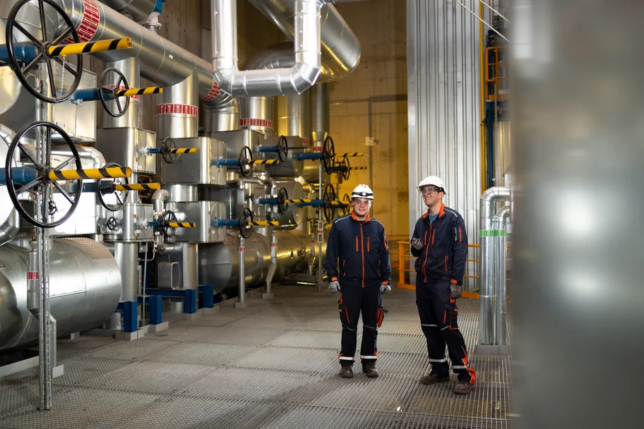 EEW employees at the location Andernach