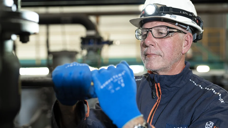 EEW Mitarbeiter am Standort Neunkirchen