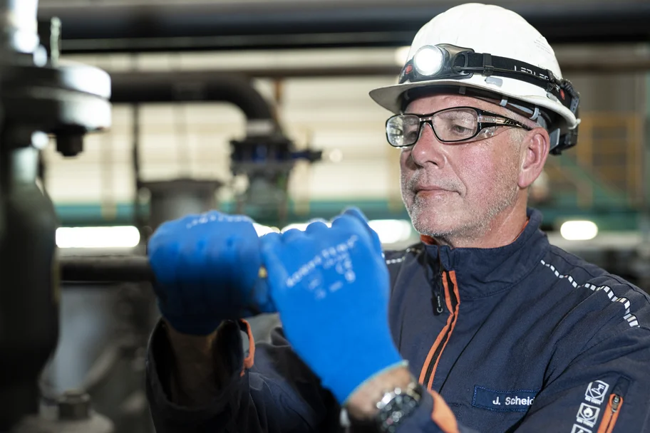 EEW Mitarbeiter am Standort Neunkirchen