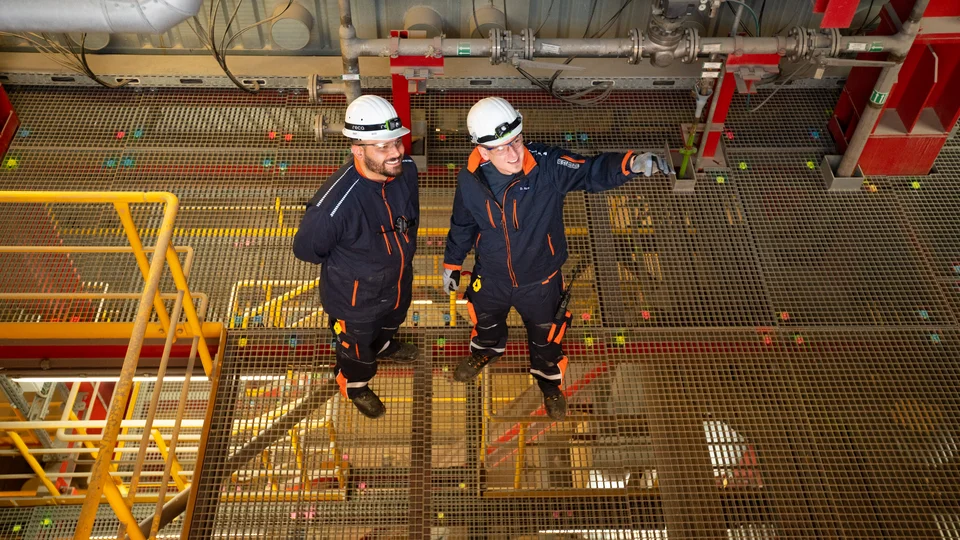 EEW Mitarbeiter am Standort Knapsack