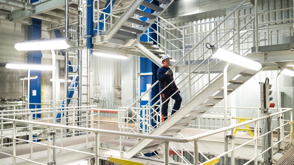 EEW Mitarbeiter am Standort Heringen