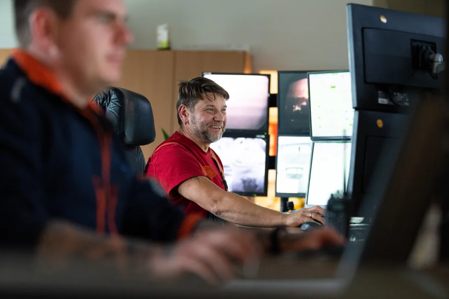 EEW Mitarbeiter am Standort Heringen