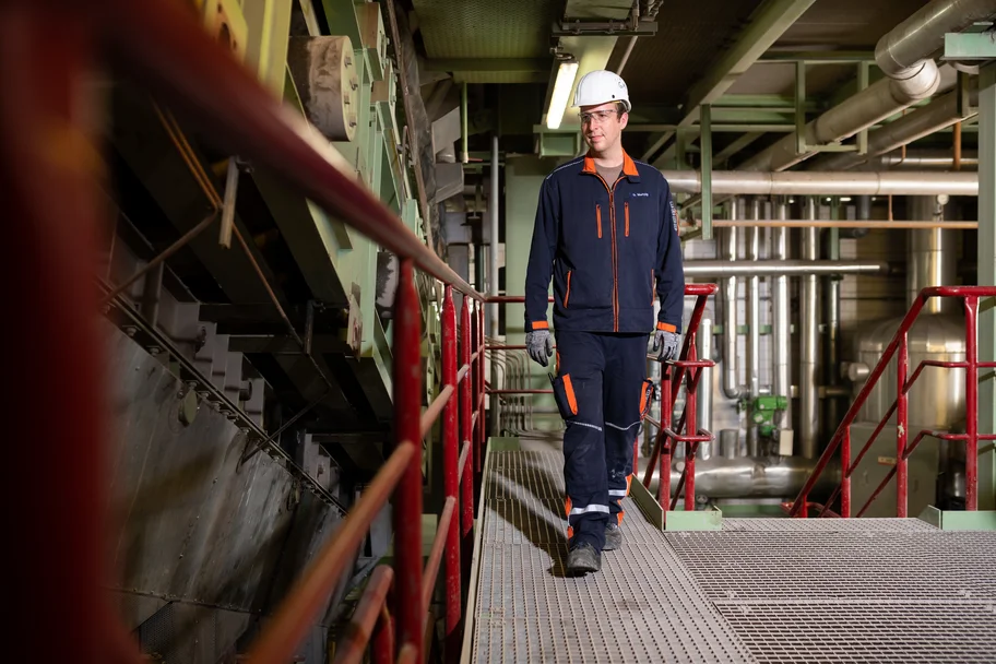 EEW Mitarbeiter am Standort Göppingen