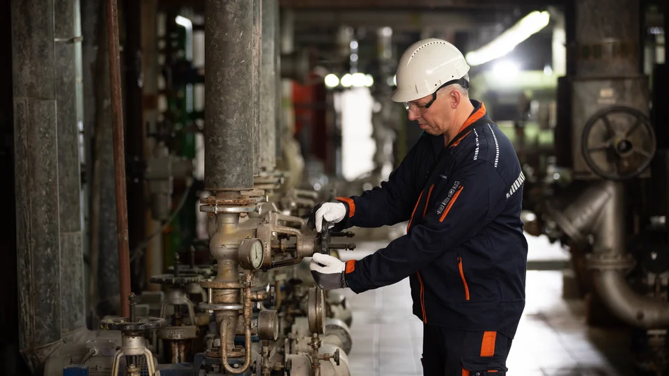 EEW employee at the location Stapelfeld