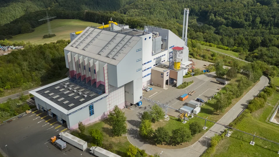 EEW location Pirmasens energy from waste plant (MHKW)/waste incineration