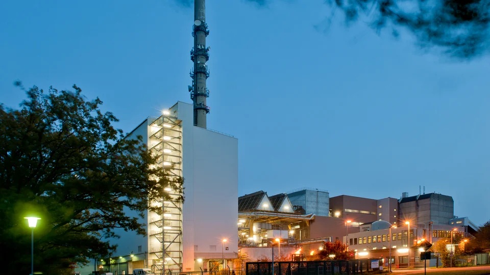 EEW location Stapelfeld waste treatment plant/waste incineration