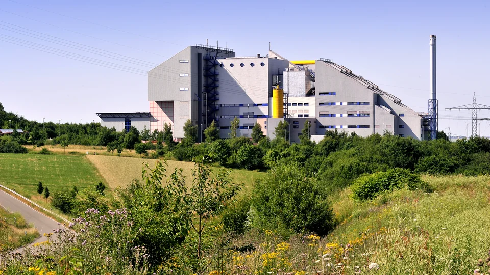 EEW location Pirmasens energy from waste plant (MHKW)/waste incineration