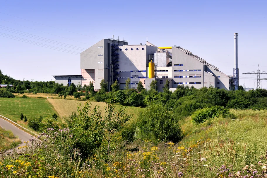 EEW location Pirmasens energy from waste plant (MHKW)/waste incineration