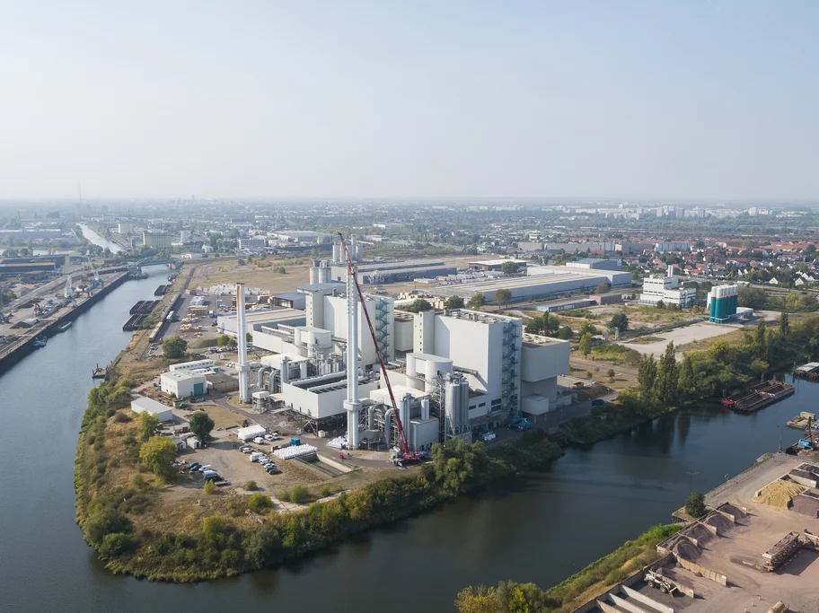 EEW Standort Magdeburg-Rothensee Müllheizkraftwerk (MHKW)/Müllverbrennung