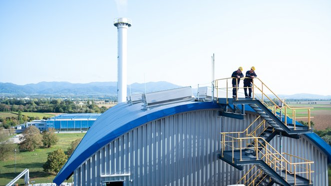 EEW Standort Eschbach (Breisgau) Thermische Restabfallbehandlungs- und Energieerzeugungsanlage (TREA)/Müllverbrennung