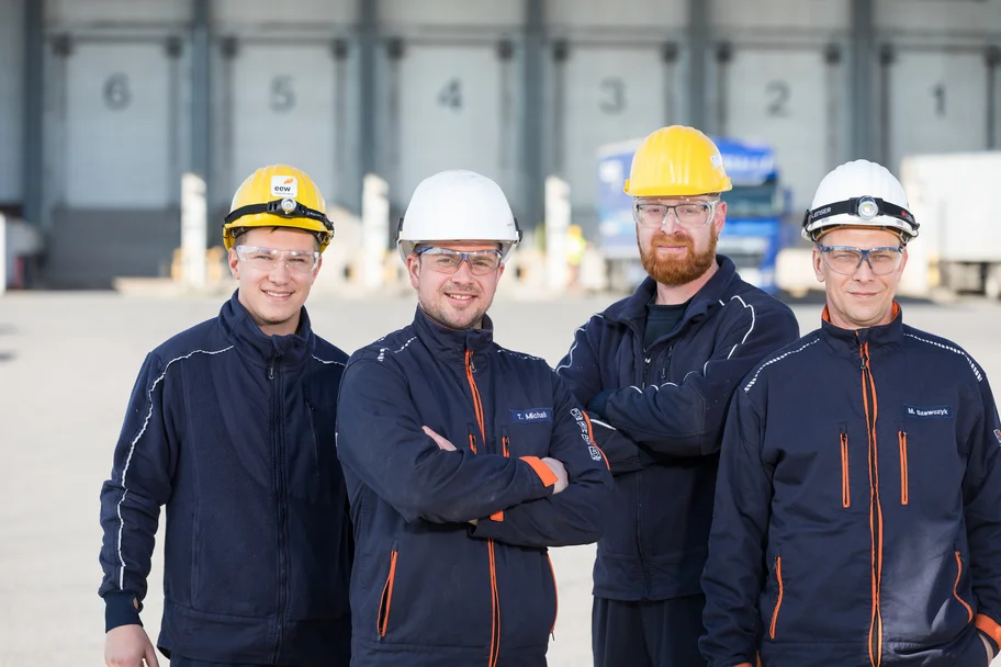 EEW Mitarbeiter am Standort Großräschen