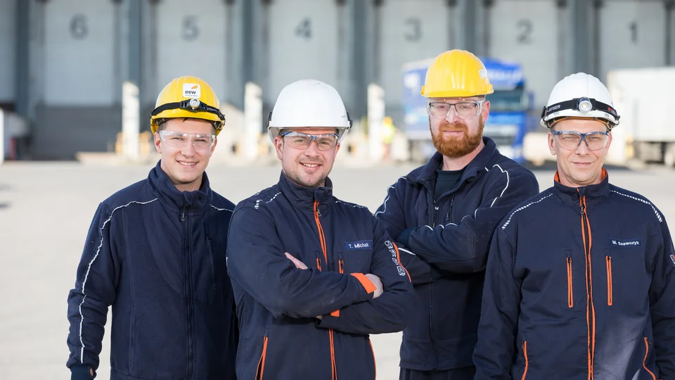 EEW Mitarbeiter am Standort Großräschen